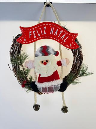 ENFEITE DE NATAL FELIZ NATAL OÁSIS MARKET