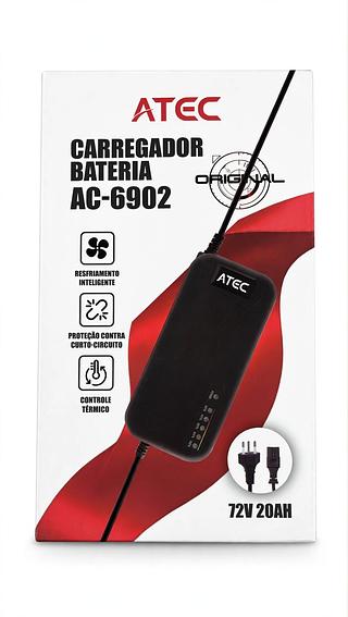 CARREGADOR BATERIA 672V 20AH ATEC