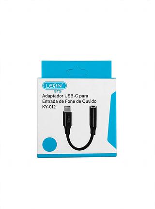 ADAPTADOR USB-C PARA ENTRADA DE FONE DE OUVIDO