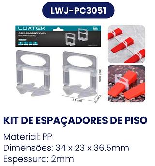 KIT DE ESPACADORES DE PISO LUATEK