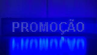 PAINEL DE LED 100X20 RGB LELONG (COM WIFI )