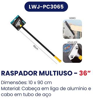 RASPADOR MULTIUSO 36`` LUATEK