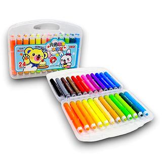 CANETA HIDROGRAFICA 24 COLORS QESEFUN Q-879