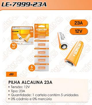 BATERIA ALCALINA 12V LELONG MAX