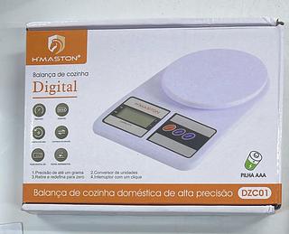 BALANÇA DE COZINHA DOMÉSTICA DIGITAL H´MASTON