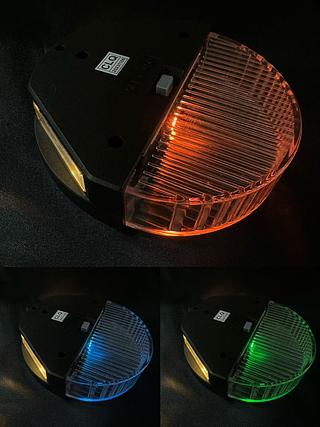 TYND-8201 LUMINARIA ARANDELA EXTERNA SOLAR VERDE