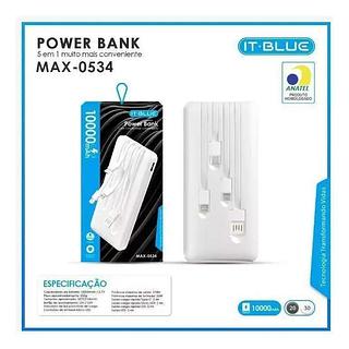POWER BANK 5EM1 1000MAH IT-BLUE