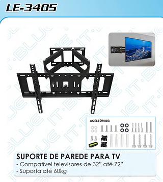 SUPORTE FLAT PANEL TV WALL MOUNT 32"-70" CP502