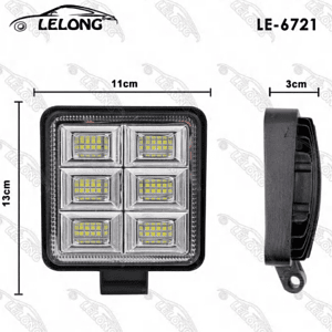 LUMINARIA DE LED CONFECCIONADO EM ALUMINIO PARA CARRO 144W LELONG