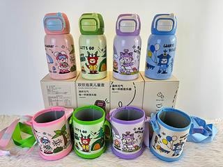 GARRAFA TERMICA DOUBLE DRINK PUFF KIDS J