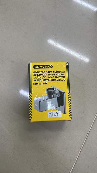 REGISTRO PARA MÁQUINA DE LEVAR - 1/4 BOMVINK