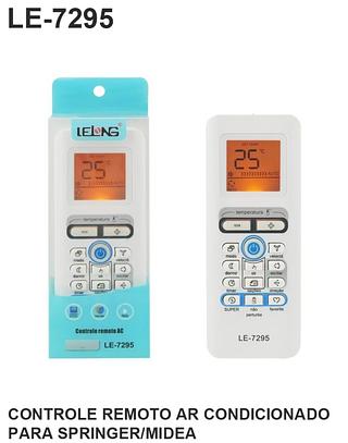 CONTROLE REMOTO AR CONDICIONADO PARA SPRINGER/MEDIA LELONG