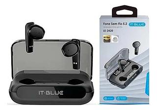 FONE DE OUVIDO SEM FIO ESTEREO HI-FI AUDIO BT5.3 IT-BLUE