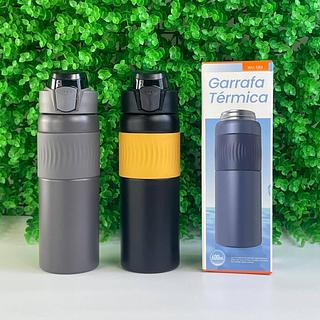 GARRAFA TERMICA 600ML 304 AÇO INOXIDÁVEL 55º