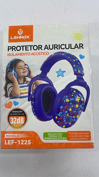 PROTETOR AURICULAR ISOLAMENTO ACUSTICO LEHMOX