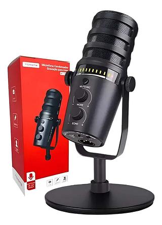 MICROFONE CONDENSADOR PARA GRAVAÇAO DE LIVES TOMATE