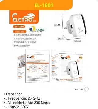 REPETIDOR WIRELESS-N WIFI ELETRO MEX