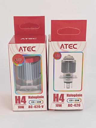 LAMPADA LED PARA FAROL H4 DO MOTO 12V / 35W ATEC