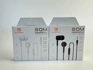 FONE DE OUVIDO HI-FI AUX INTERFACE BASS H´MASTON