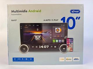 MULTIMIDIA ANDROID AUTOMOTIVO A-AUTO / C-PLAY 10'' KNUP