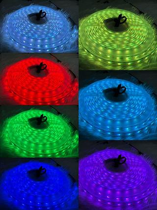 NO:2811-60 FITA DE LED RGB 3D CAUTION