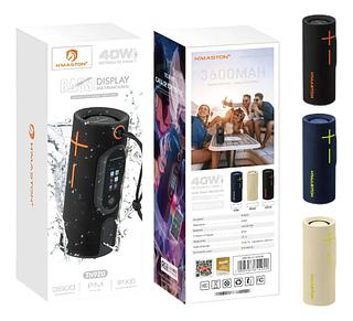 CAIXA DE SOM BASS DISPLAY MULTINFUCIONAL 40W IPX6 HMASTON