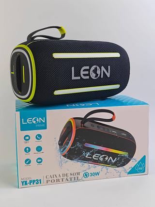 CAIXA DE SOM PORTATIL 30W IPX6 LEON PRIME