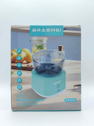 MINI PROCESSADOR DE ALIMENTOS RECARREGAVEL BRASWEI
