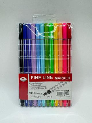 CANETA MARCADORA FINE LINE MINIMEN