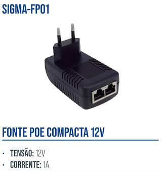 FONTE POE COMPACTA 12V AITEK