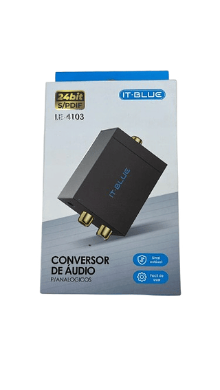 CONVERSOR DE AUDIO P/ANALOGICOS IT-BLUE
