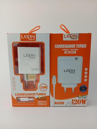 CARREGADOR DE TURBO 120W 1000MM LEON PRIME