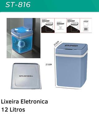 LIXEIRA COM SENSOR 0.3S DE ABERTURA STARMEGA