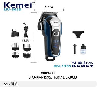 MAQUINA PROFISSIONAL HAIR CLIPPER KEMEI