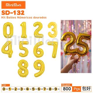 BALÃO METALIZADO FOIL BALLON HQY 40'' HQY