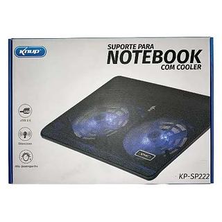 SUPORTE PARA NOTEBOOK COM COOLER KNUP