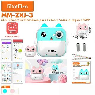 MINI CAMERA INSTANTANEA DIGITAL PARA CRINÃÇA MINIMEN