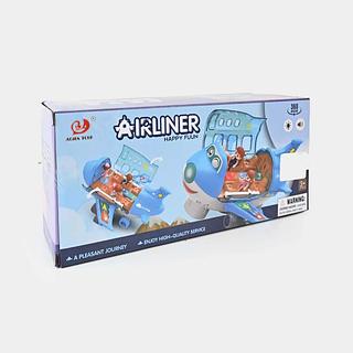 MINI AVIAO DE PLASTICO LUZ IRLINER HAPPY FUUN