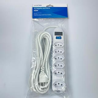 EXTENSAO ELETRICA BILVOT 5M COBRE PURO LUATEK