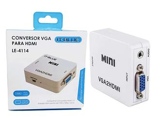 CONVERSOR VGA PARA HDMI IT-BLUE