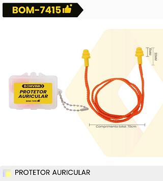 PROTETOR AURICULAR BOMVINK
