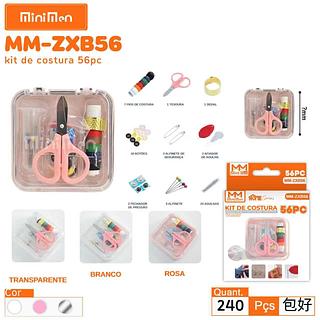 KIT DE COSTURA PORTATIL 56 PEÇAS HOME SERIES MININEN
