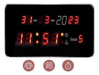 RELOGIO DIGITAL PARA PAREDE OASIS