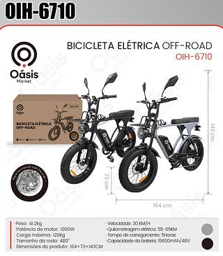 BICICLETA ELETRICA OFF-ROAD OASIS