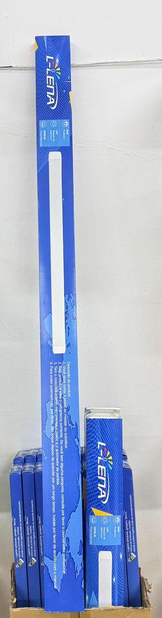 LUMINARIA LINEAR 120CM 80W 8000LM AC85-265V 6500K LENA