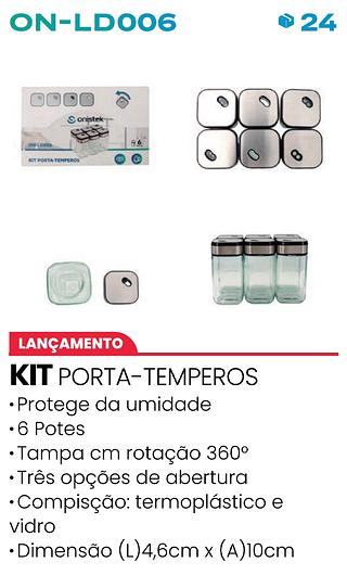 KIT PORTA-TEMPEROS ONISTEK