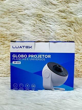 GLOBO PROJETOR PLANETAS E UNIVERSOS LUATEK