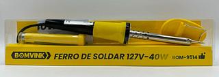 FERRO DE SOLDAR 220V-40W BOMVINK