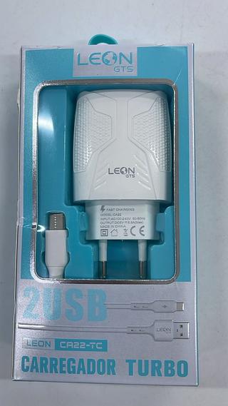 CARREGADOR TURBO + 2EM1 5,8A LEON GTS