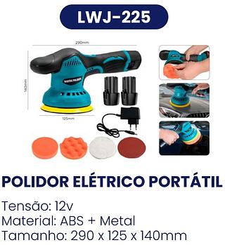 POLIDOR ELETRICO PORTATIL LUATEK